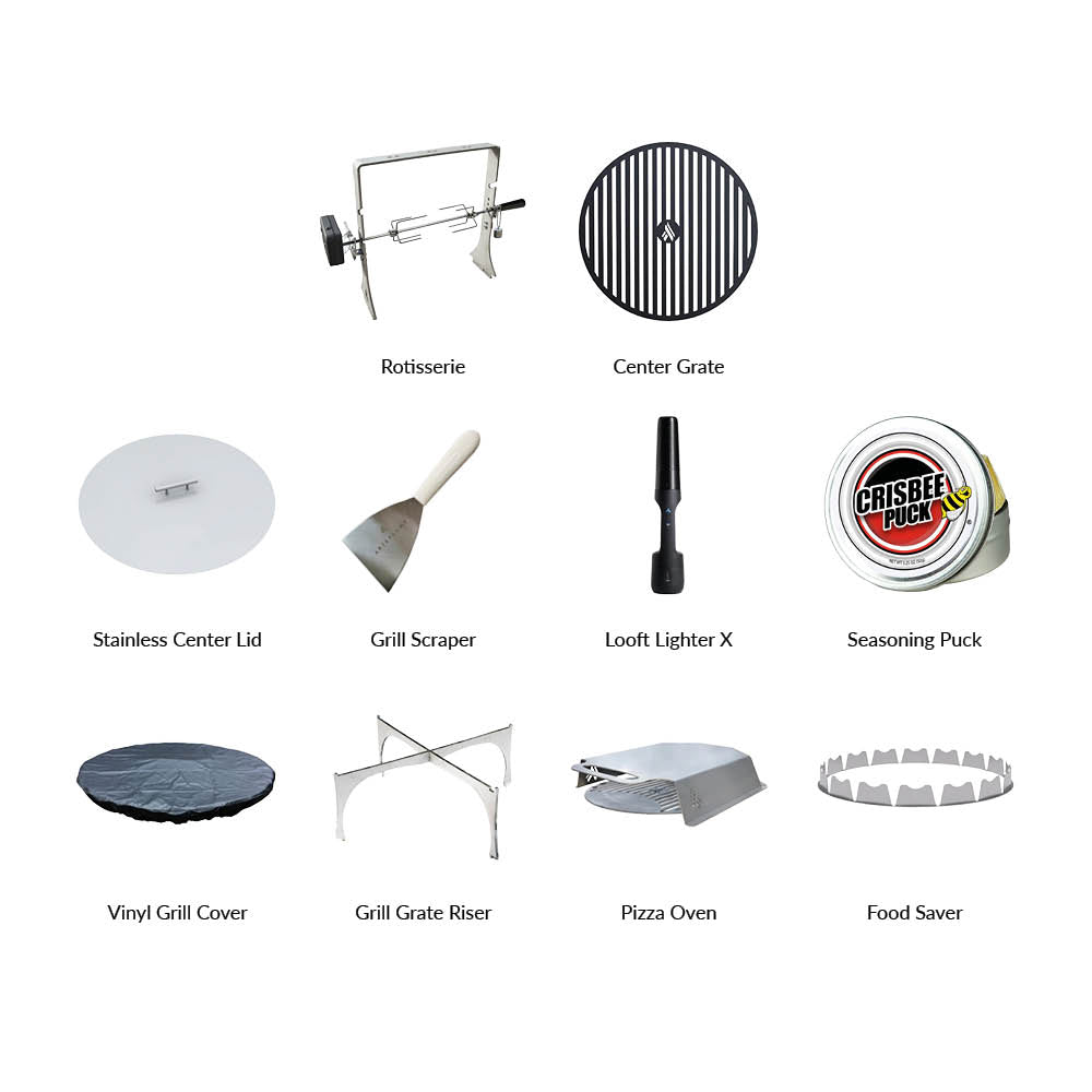 Arteflame 40″ Platinum Series — Stainless Fire Bowl Flat-Top Grill with Euro Base (Stainless or Powder-Coated Black)